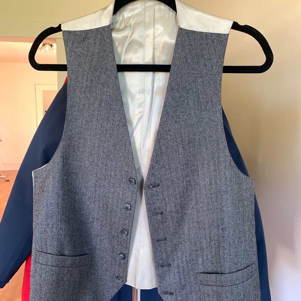 Vintage Men Suit Vest